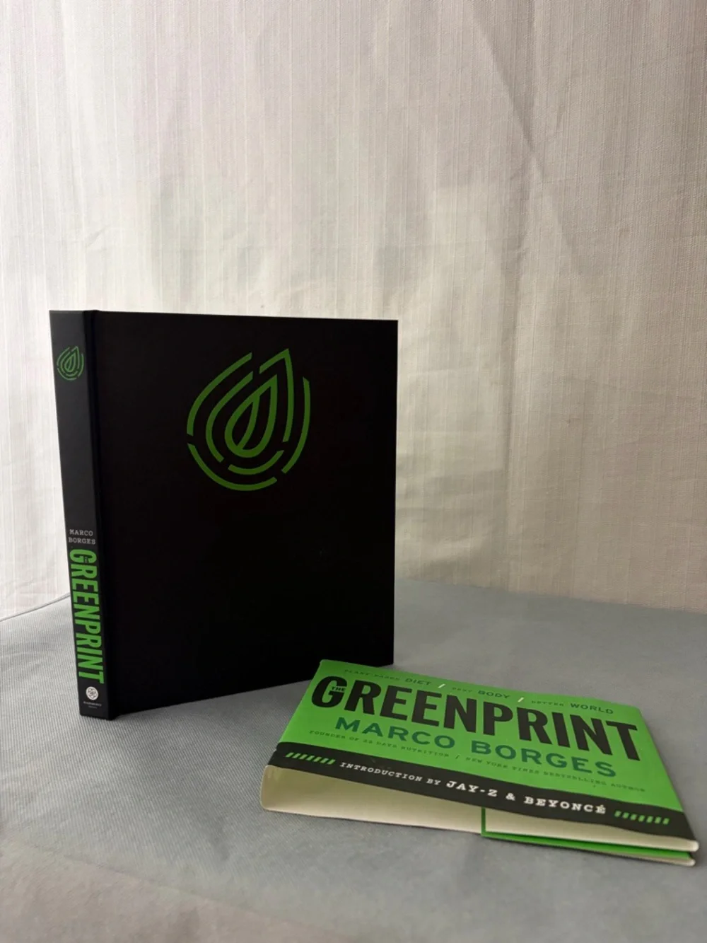 The Greenprint Marco Borges Hardcover Book Plant Based Diet Excellent ((F147)